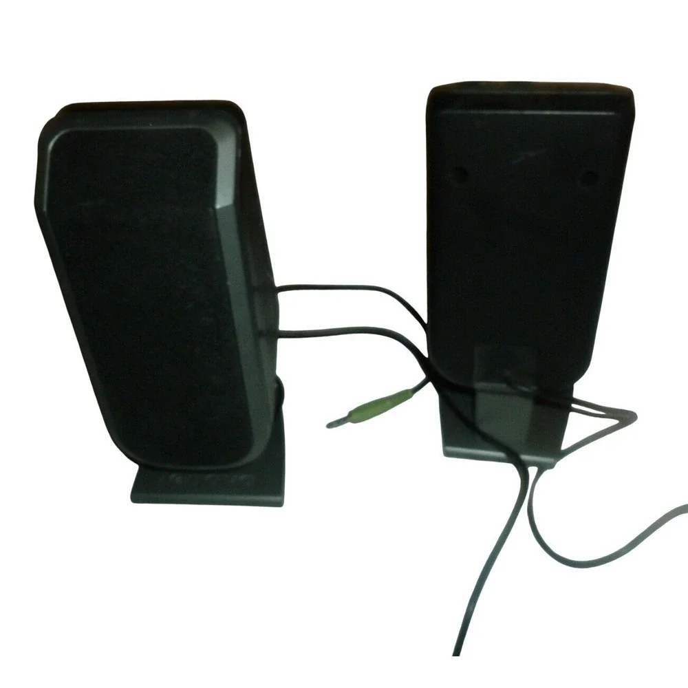 Lenovo LXH-J7015 Multimedia Computer Speakers 2.0 Wired 3.5mm Jack Black Silver